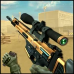 desert sniper shooting android application logo